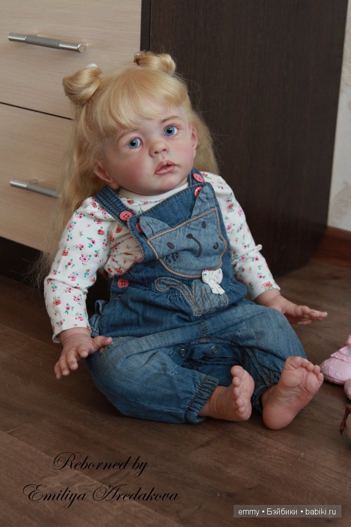 Вилмочка, преображение... Кукла реборн Эмилии Аредаковой