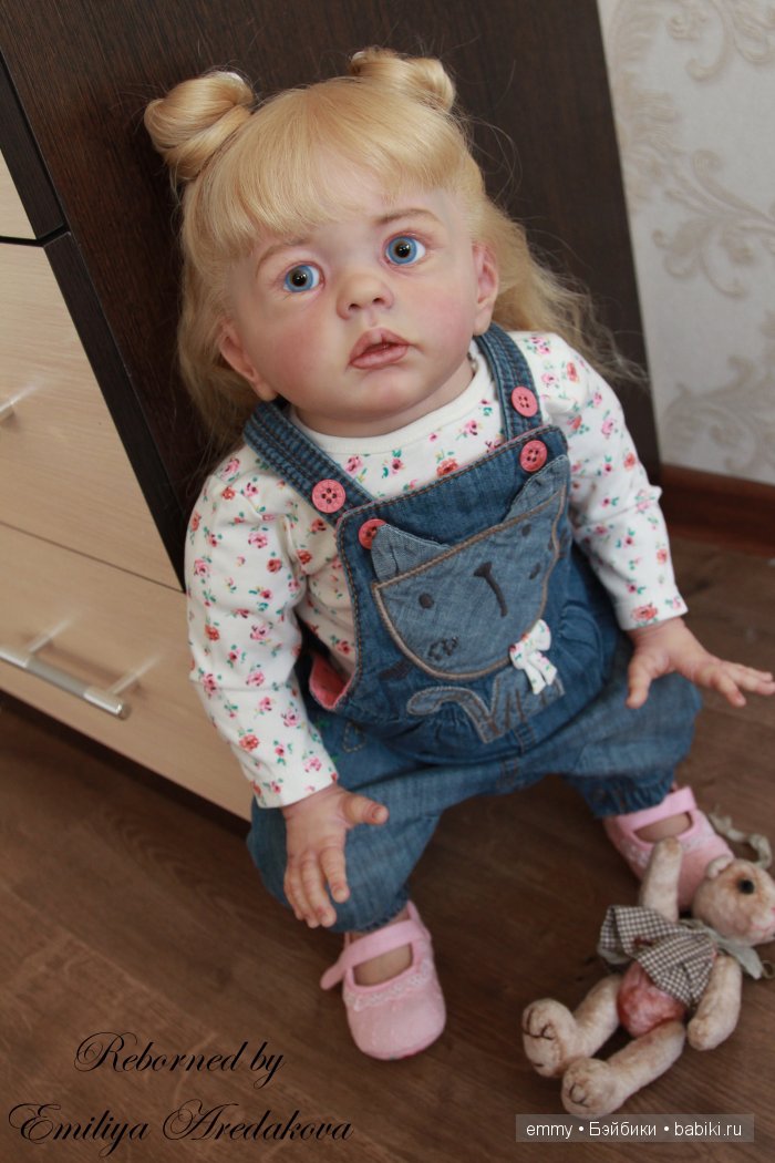 Вилмочка, преображение... Кукла реборн Эмилии Аредаковой