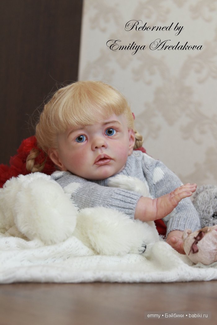 Вилмочка, преображение... Кукла реборн Эмилии Аредаковой