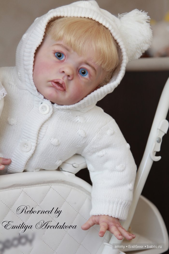 Вилмочка, преображение... Кукла реборн Эмилии Аредаковой