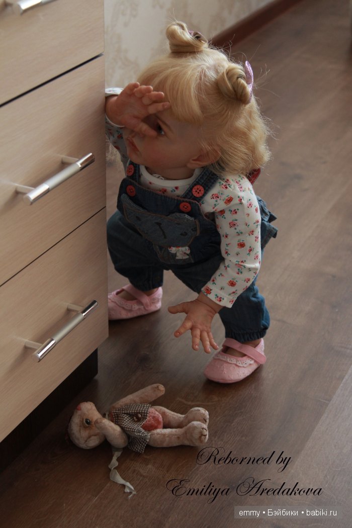 Вилмочка, преображение... Кукла реборн Эмилии Аредаковой