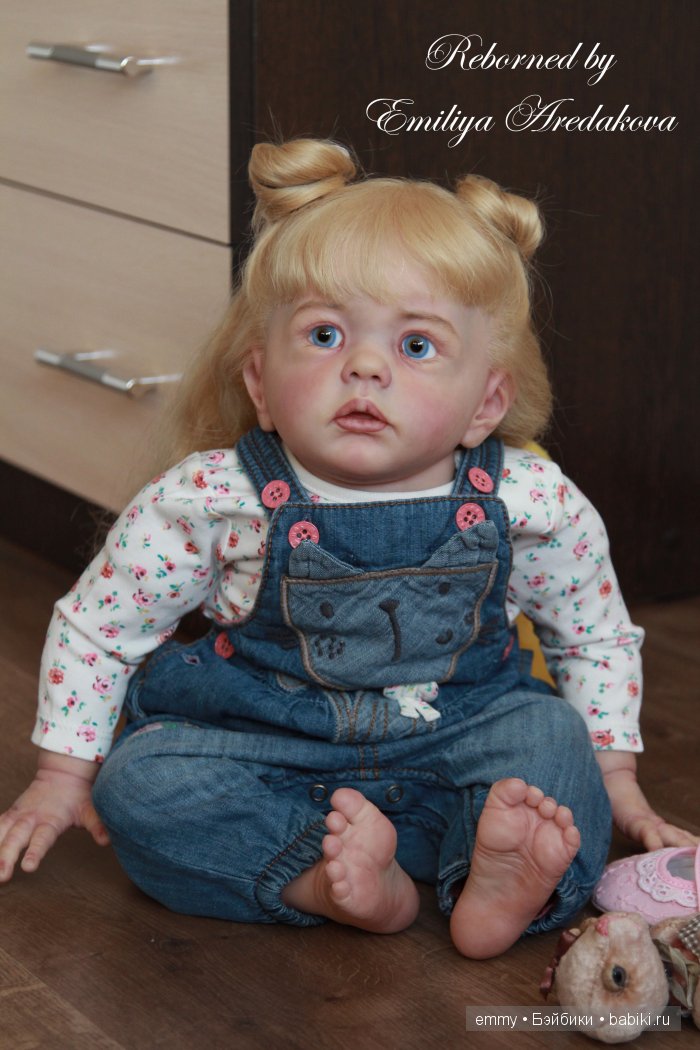 Вилмочка, преображение... Кукла реборн Эмилии Аредаковой