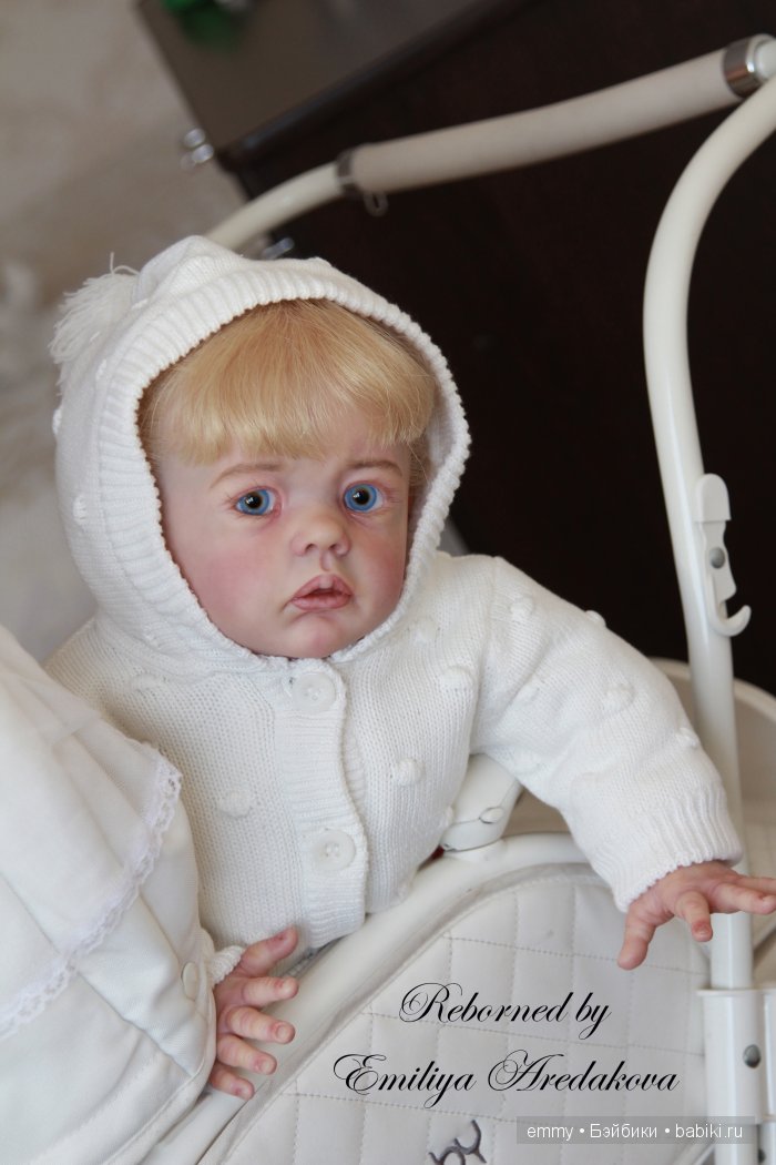 Вилмочка, преображение... Кукла реборн Эмилии Аредаковой