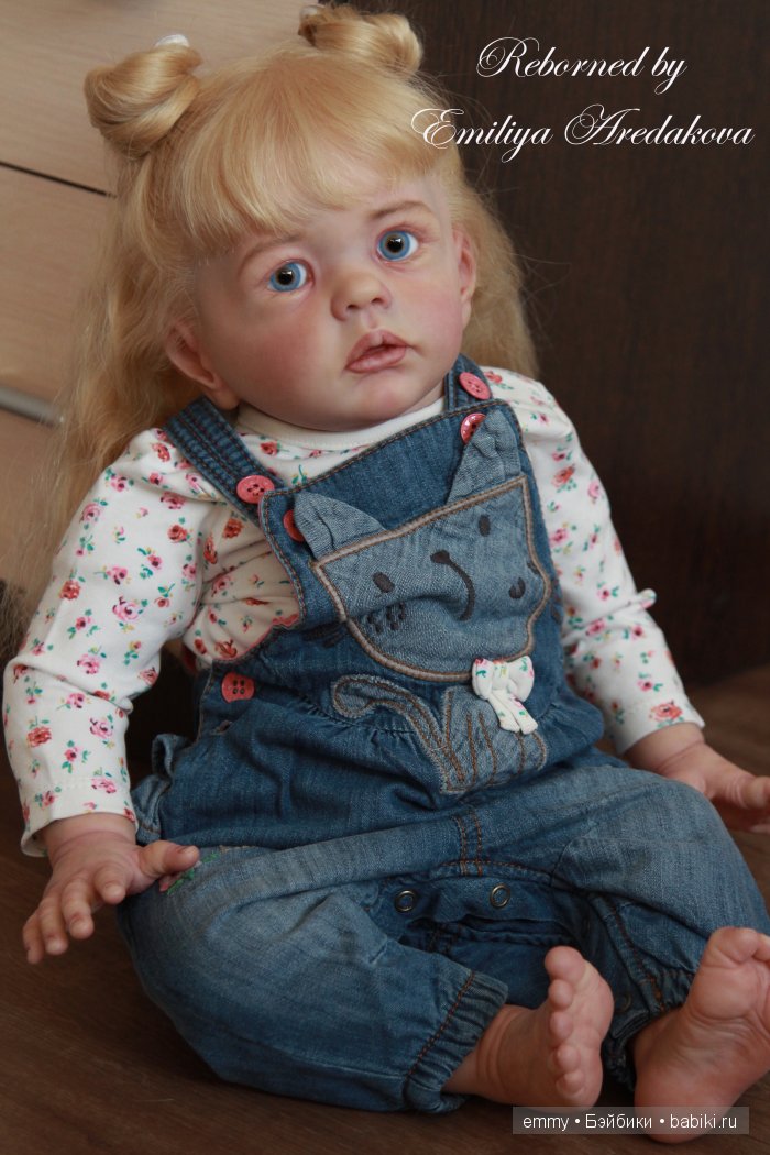 Вилмочка, преображение... Кукла реборн Эмилии Аредаковой