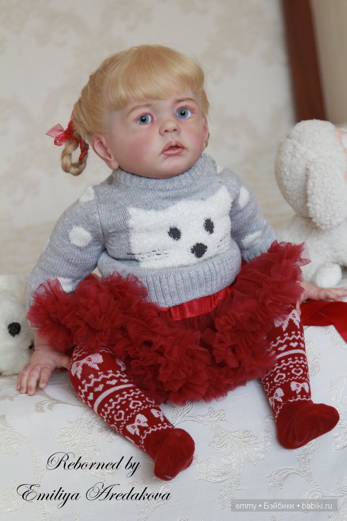 Вилмочка, преображение... Кукла реборн Эмилии Аредаковой