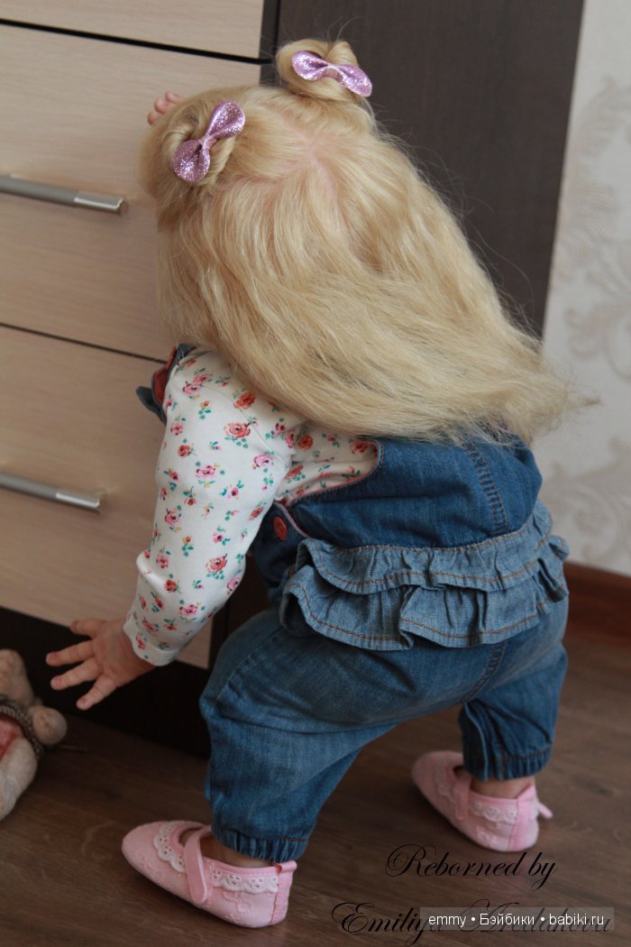 Вилмочка, преображение... Кукла реборн Эмилии Аредаковой