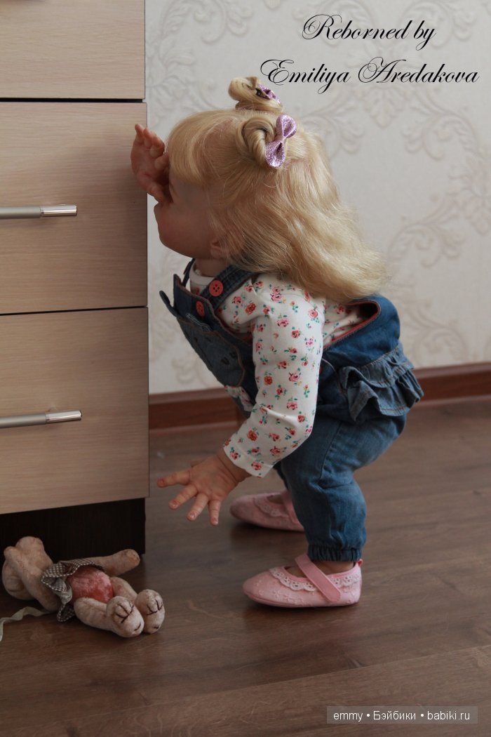 Вилмочка, преображение... Кукла реборн Эмилии Аредаковой