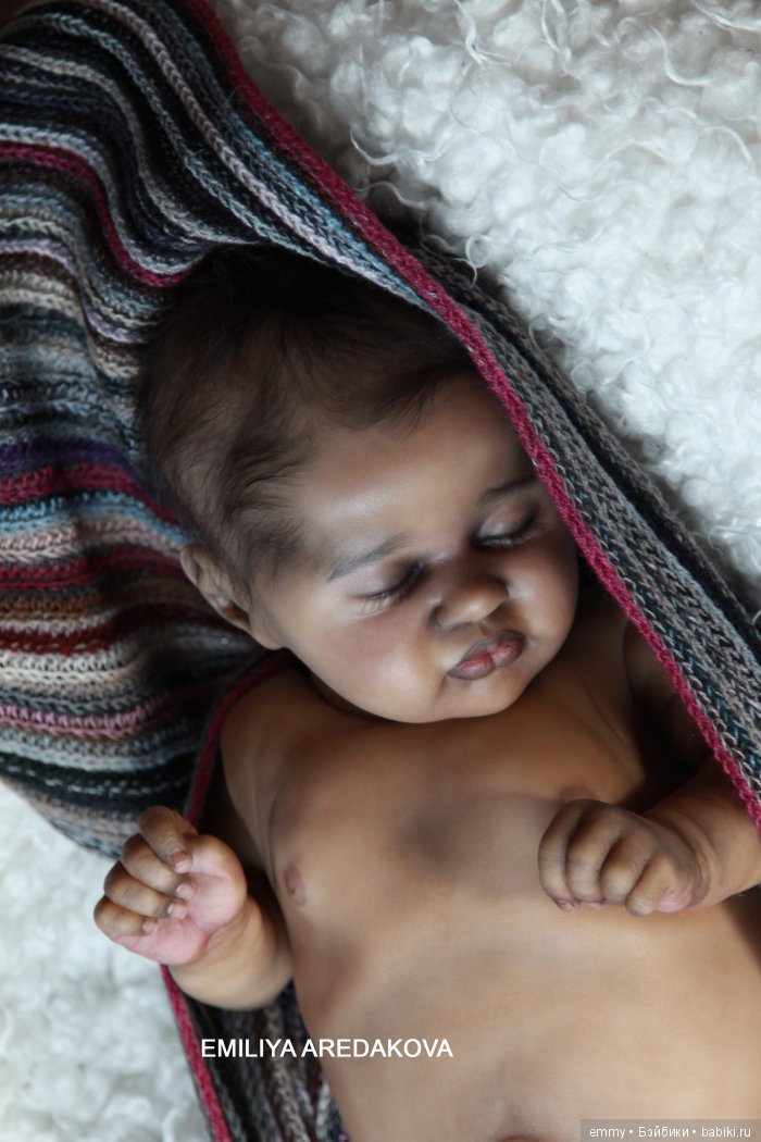 Моя этническая девочка Жасмин. Художник Эмилия Аредакова (фото 3)