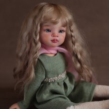 Моя  ООАК девочка Паола Реина