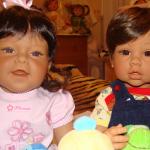 Смуглые детишки.Коллекционные куклы Ли Миддлтон (Lee Middleton)