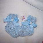 Заболела носочками... вязание для любимых куклят