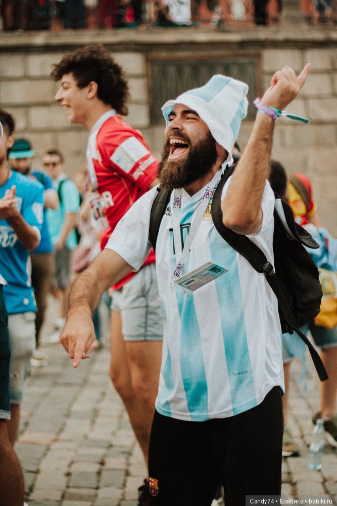 Чемпионат мира по футболу. Болельщики. Москва. Глазами моей дочери (фото 8)