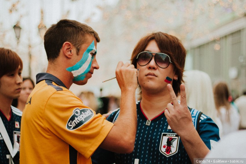 Чемпионат мира по футболу. Болельщики. Москва. Глазами моей дочери