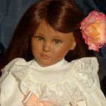 Бутон БЕЛОЙ РОЗЫ (ROSIE I) от Амалии Пастор (Amalia Pastor)