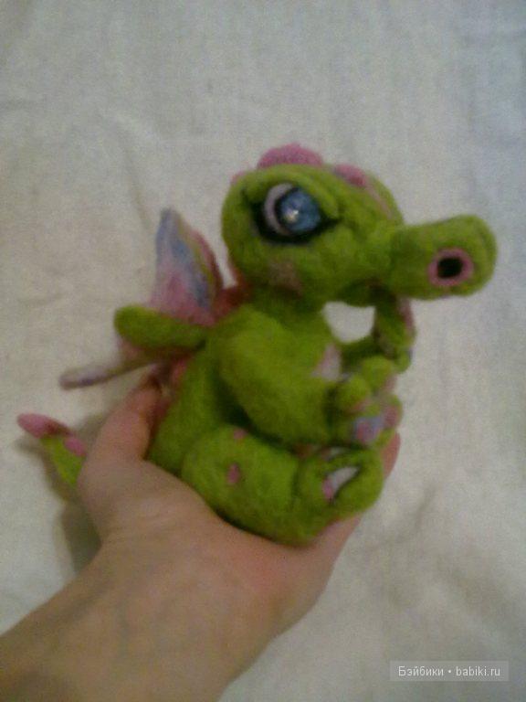 Девочка дракошечка Ясечка, авторская игрушка Силуковой Маши