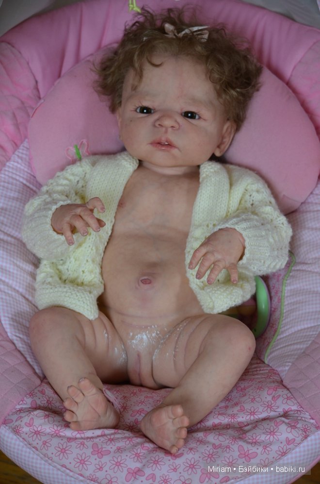 Дышащая кукла реборн Виктория автор Силукова Маша