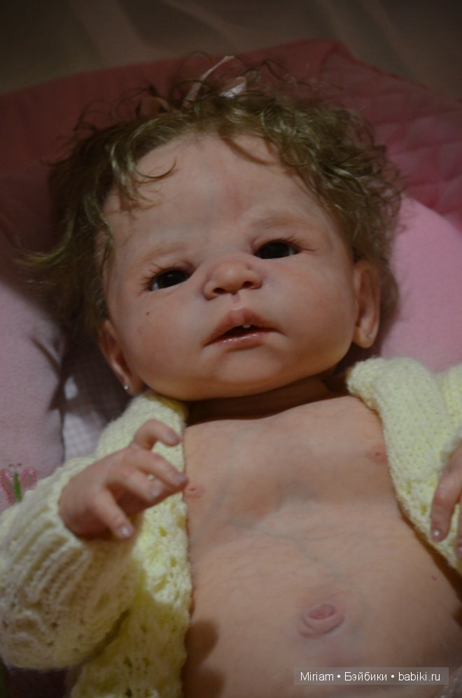 Дышащая кукла реборн Виктория автор Силукова Маша