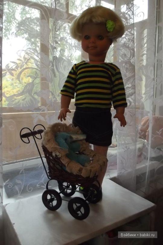велосипед, коляска для куклы