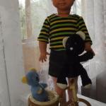 Подарки - коляска и велосипед для куколок