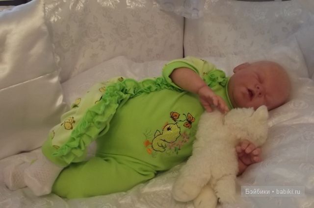 Спящий ангелочек. Одежда от Марины Николаевой (фото 2)