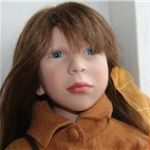 Такая разная Альбертина - девочка загадка. Коллекционная кукла