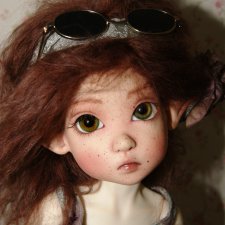Ошеломительная эльфийка Аннабель - ООАК handsculpted doll by Kaye Wiggs