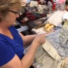 Как стабилизировать, расползающееся антикварное кукольное платье