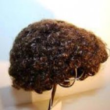 Как привести в порядок парик антикварной куклы - мохер, натуральный волос, искусственный волос