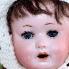 Редчайшая антикварная малышка Дора Ernst Metzler mold 515. Рост 24 см