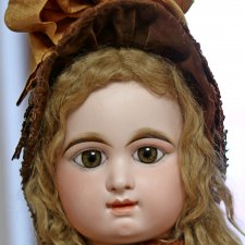 Гигантская антикварная француженка Rabery&Delphieu 95 cm счастья