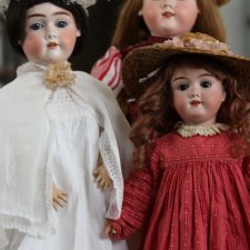 Очаровательные антикварные мышки от Max Handwerck - три сестрички