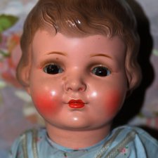 Очень редкая Винтажная немецкая кукла от Bruno Schmidt 43 cm Очень редкая Винтажная немецкая кукла от Bruno Schmidt 43 cm