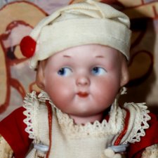 Характерная антикварная малышка Googlie Armand Marseille 210. Рост 16 см Характерная антикварная малышка Googlie Armand Marseille 210. Рост 16 см