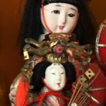 Японский театр Кабуки  GOFUN  Ischimatsu  1950-60 11 кукол и ширма