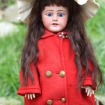 Антикварная французская кукла Limoges 9, рост 55