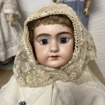 Французская антикварная кукла  Tete Jumeau/SFBJ DEPOSE 13 рост 72 см