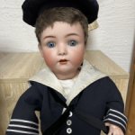 Характерная антикварная кукла тоддлер  Franz Schmidt 50 рост 53 см