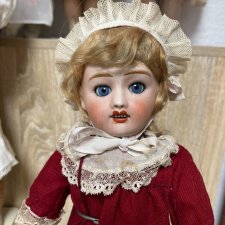 Poupée Ancienne Liane – Jules Verlingue – 35 Cm – Petite Française