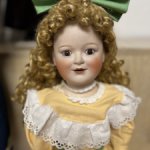 Реплика антикварной куклы Porzellanfabrik Burggrub Princess Elizabeth gr. 40 cm