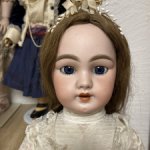 Ранняя антикварная кукла  DEP 12 для фр. рынка рост 67 см