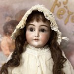 Большая антикварная кукла J.D Kestner литерная серия