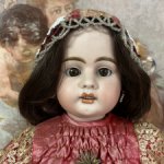Большая антикварная кукла Bahr Pröschild 320-13 рост 60 см