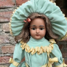 Редкая антикварная кукла Franz Schmidt рост 34 см