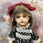 Антикварная кукла из массы ARMAND MARSEILLE M 10 рост 64 см