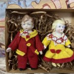 2 Антикварные минички Hertwig 1915-20 Рост 12 см