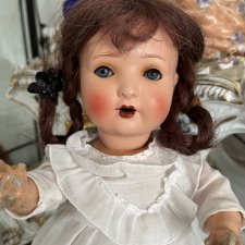 Очаровательная фарфоровая малышка Schönau&Hoffmeister 170 Рост 34 см