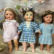 3 куклы Versoloid 420/König Wernicke 111/ Minerva рост 38 см