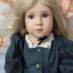 Виниловая кукла SIGIKID "Leni I" Sabine Esche рост 60 см