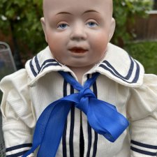 Характерный мальчишка от Gebrüder Knoch 205 рост 41 см