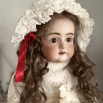 Антикварная кукла J.D Kestner /Кестнер 129 рост 60 см